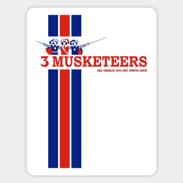 3 Musketeers Magnet by DCMiller01